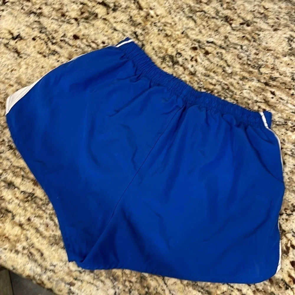 Nike Blue Athletic Shorts Lightweight Moisture-Wicking